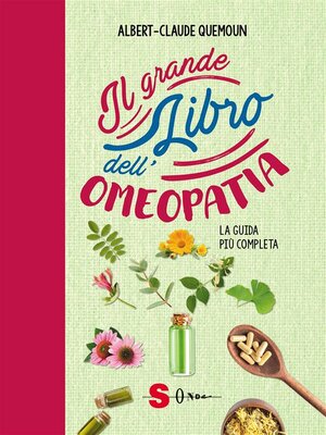 cover image of Il grande libro dell'omeopatia